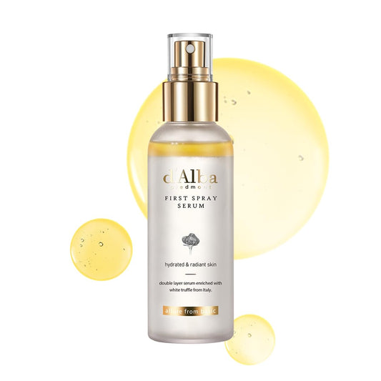 d'alba Piedmont Italian White Truffle First Spray Serum, for Radiant Skin, Non Comedogenic,...e, Light-weight Face Moisturizer, Glow Serum for Radiant Skin, Non Comedogenic,...