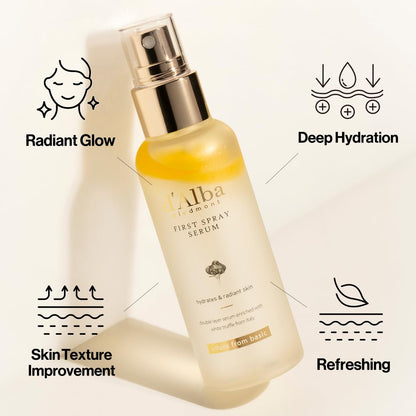 d'alba Piedmont Italian White Truffle First Spray Serum, for Radiant Skin, Non Comedogenic,...e, Light-weight Face Moisturizer, Glow Serum for Radiant Skin, Non Comedogenic,...