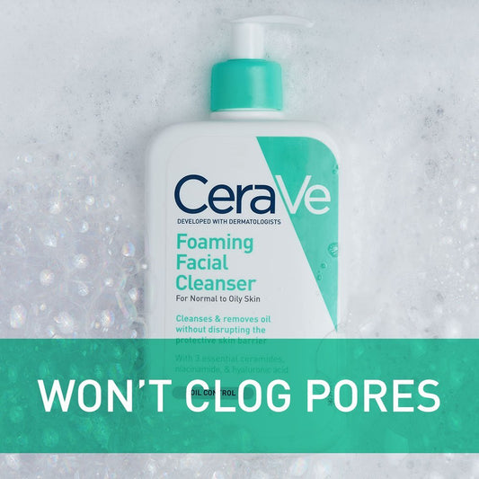 CeraVe Foaming Facial Cleanser 16fl oz - Beauty Store