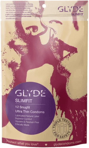 GLYDE Slim Fit - 12 Snug Fit Condoms - Beauty Storeology