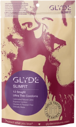 GLYDE Slim Fit - 12 Snug Fit Condoms - Beauty Store